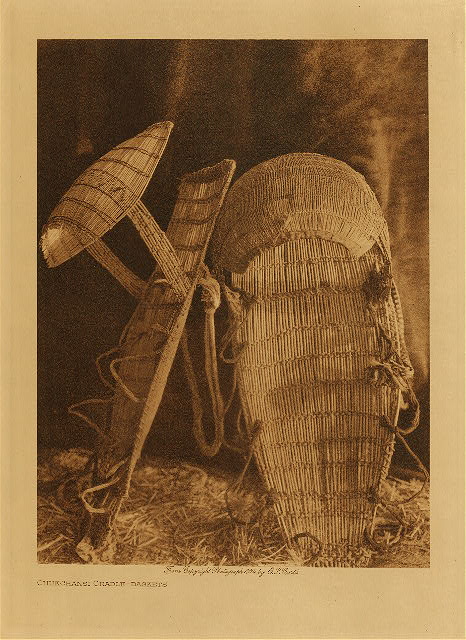Chukchansi cradle-baskets 1924