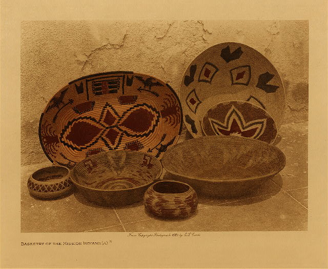 Basketry of the Mission Indians (A) 1924