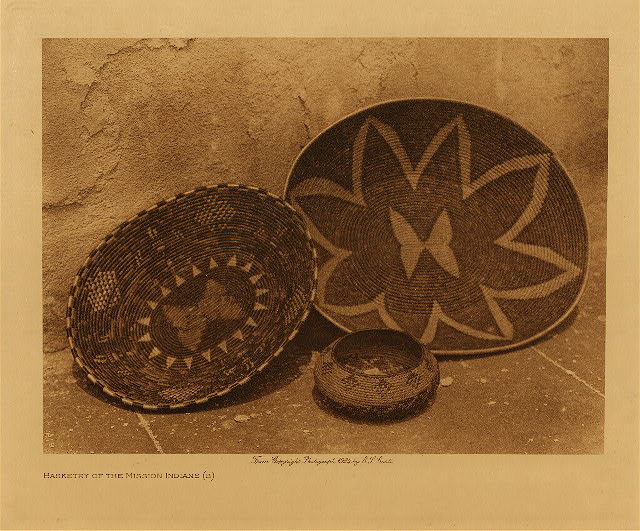Basketry of the Mission Indians (B) 1924