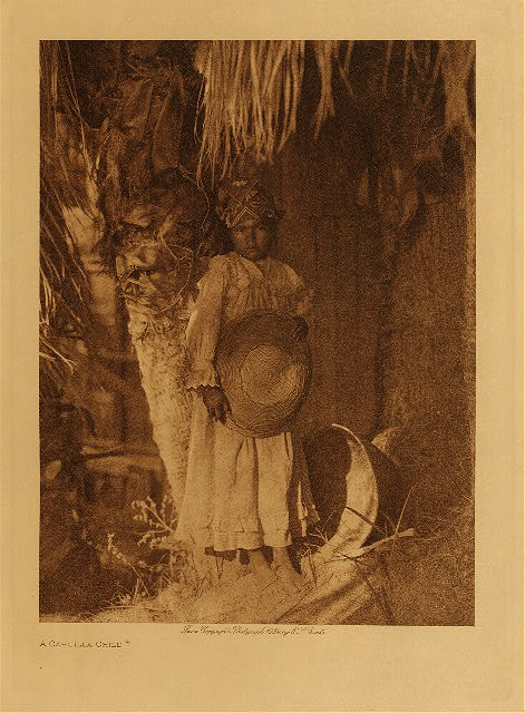 A Cahuilla child 1924