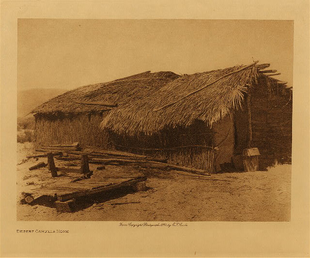 Desert Cahuilla home 1924
