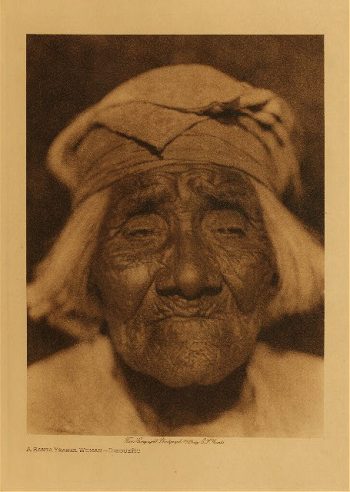 A Santa Ysabel woman (Diegueño) 1924