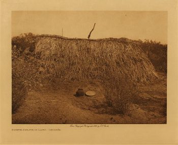 Summer shelter at Campo (Diegueño) 1924
