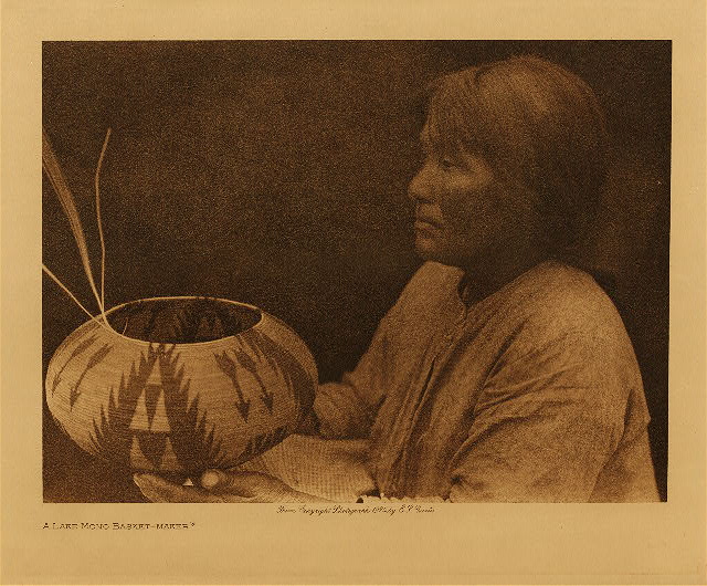 A Lake Mono basket-maker 1924