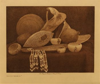Paviotso basketry 1924