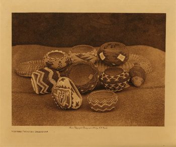 Modern Paviotso beadwork 1924