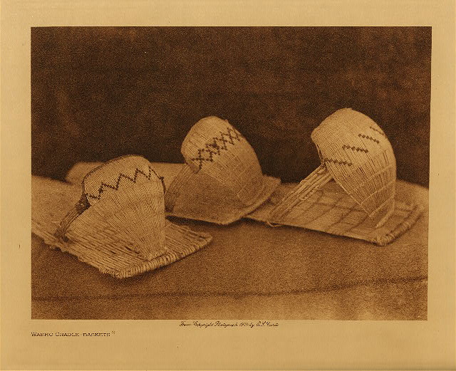 Washo cradle-baskets 1924