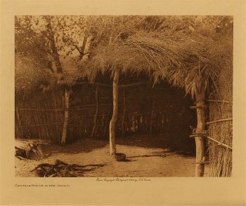 Cahuilla house in the desert 1924