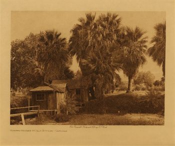 Modern houses at Palm Springs (Cahuilla) 1924