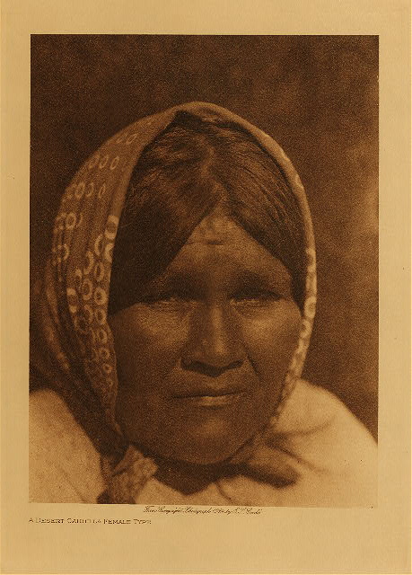 A desert Cahuilla female type 1924