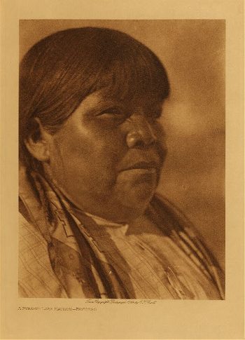 A Pyramid Lake matron (Paviotso) 1924