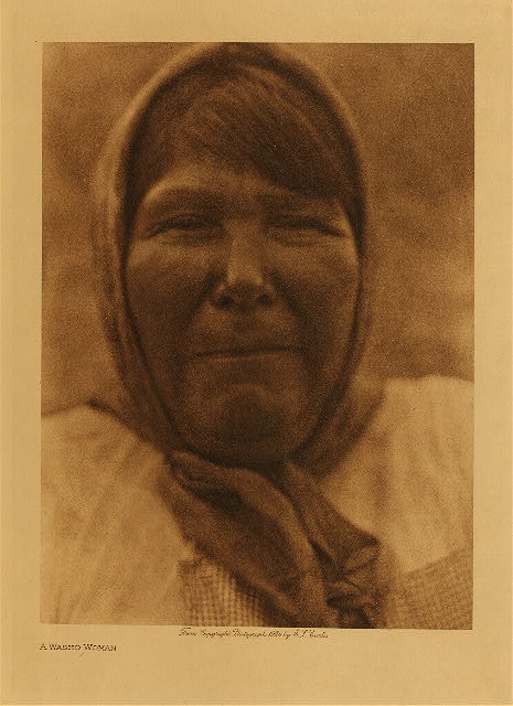 A Washo woman. 1924