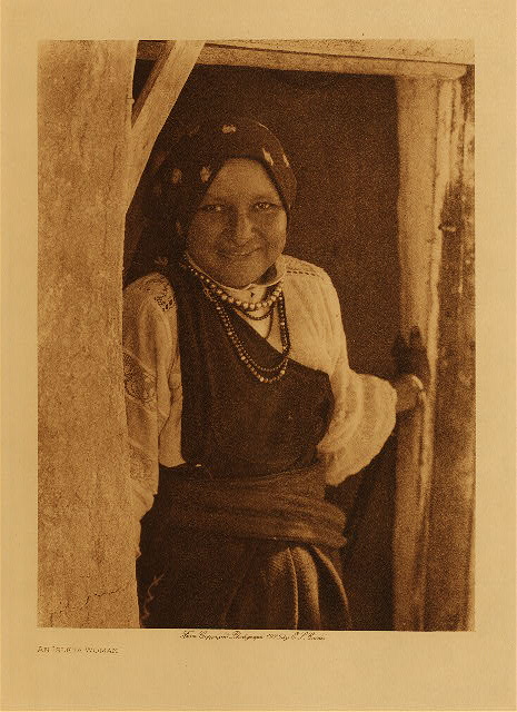 An Isleta woman 1925