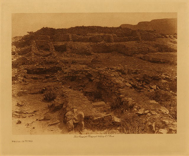 Pecos in ruins 1925