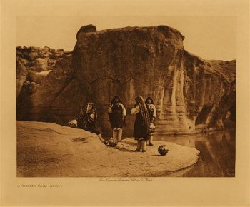 A morning chat (Acoma) 1904