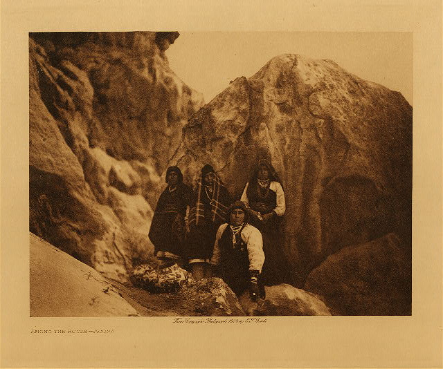 Among the rocks (Acoma) 1904