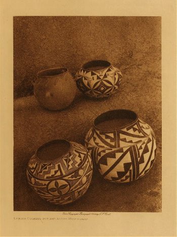 Laguna oking-pot and Acoma water