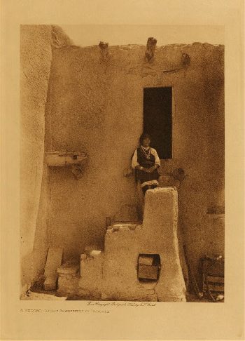 A second-story apartment at Paguate 1925