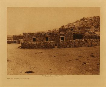 Zuñi village at Ojo Caliente 1925