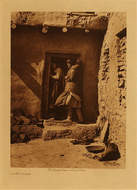 A Zuñi doorway 1903