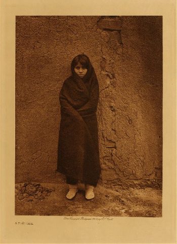 A Zuñi girl 1903