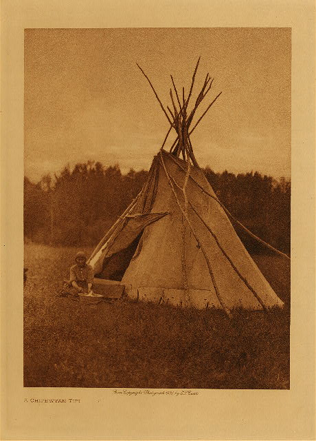 A Chipewyan tent 1926