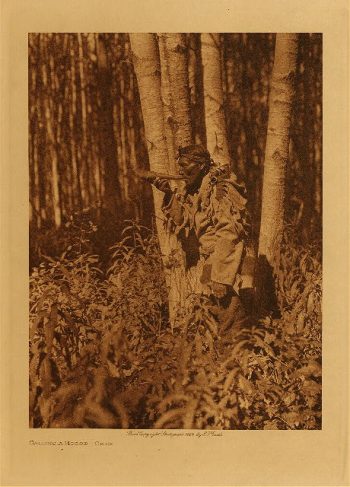 Calling a moose (Cree) 1926