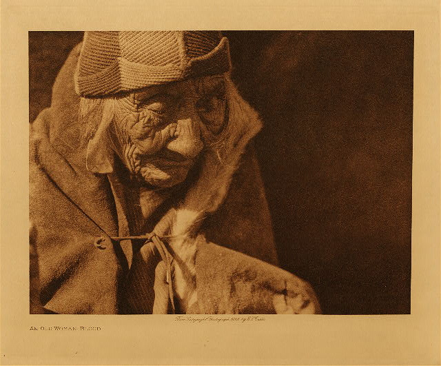An old woman (Blood) 1926