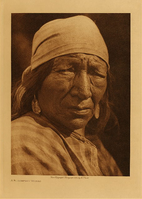 A Blackfoot woman 1926