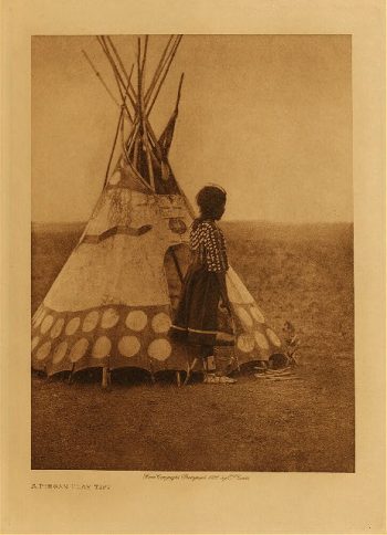 A Piegan play tipi 1926