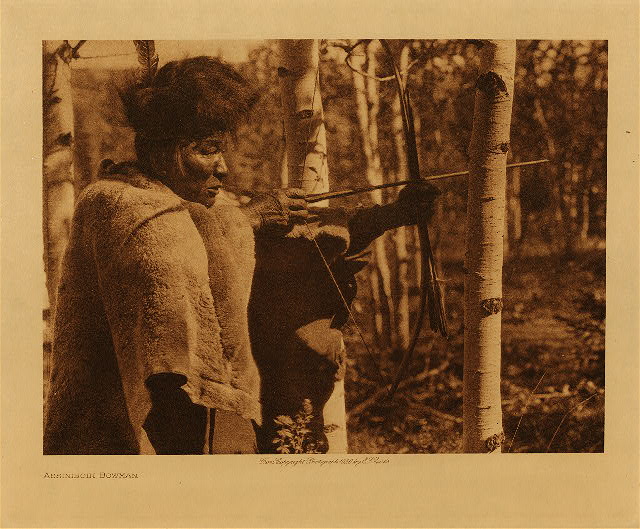 Assiniboin bowman 1926