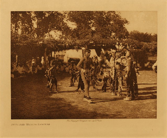 Skidi and Wichita dancers 1927
