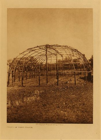Frame of Osage arbor 1927