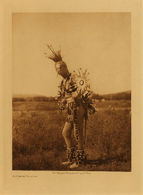 A Ponca dancer 1927