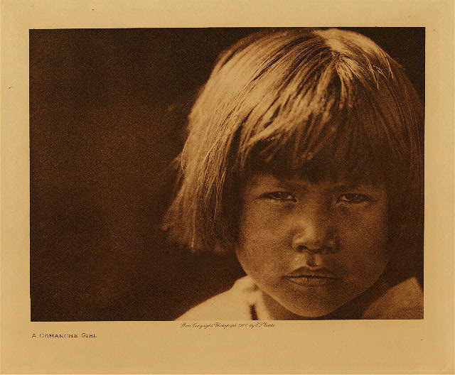 A Comanche girl 1927