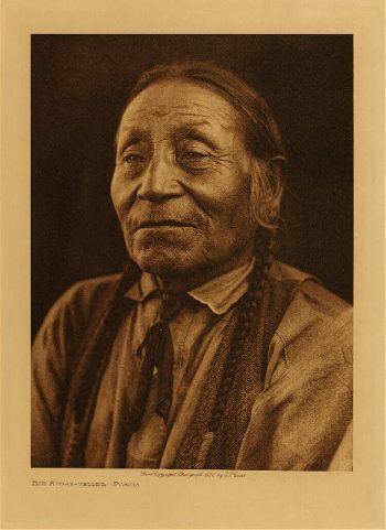The story-teller (Ponca) 1927