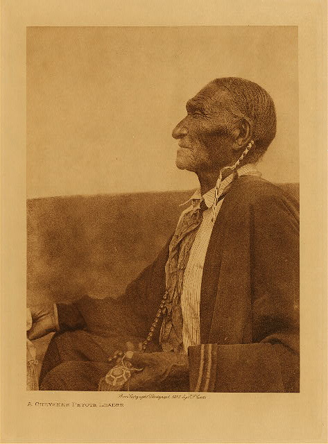 A Cheyenne peyote leader. 1927
