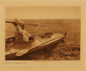 Ready for the throw, Nunivak 1928