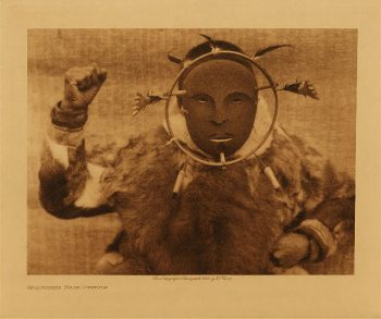 Ceremonial mask, Nunivak 1928