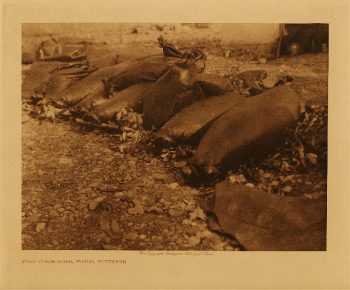 Food containers, pokes, Kotzebue 1928