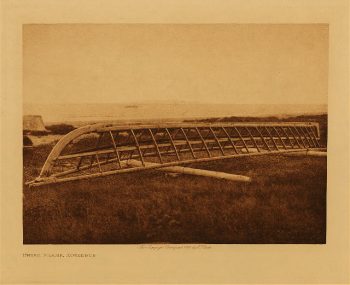 Umiak frame, Kotzebue 1928