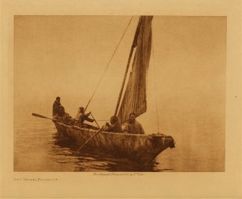 The umiak, Kotzebue 1928