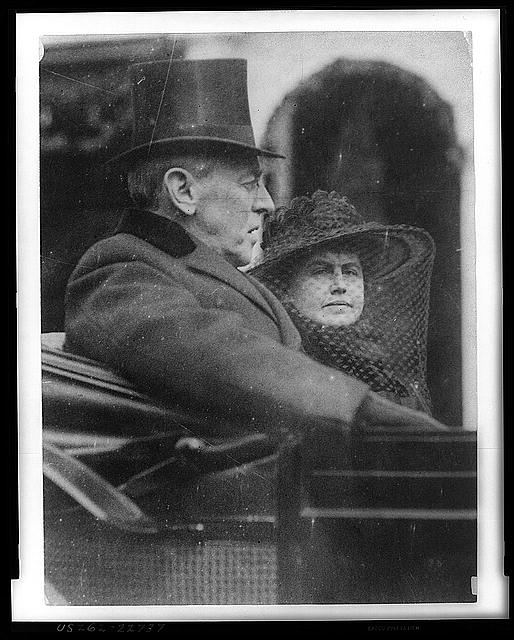 Woodrow Wilson and wife