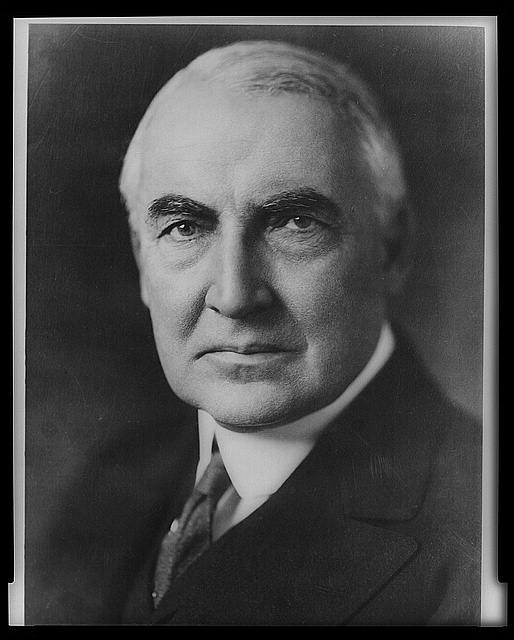 Senator Warren G. Harding