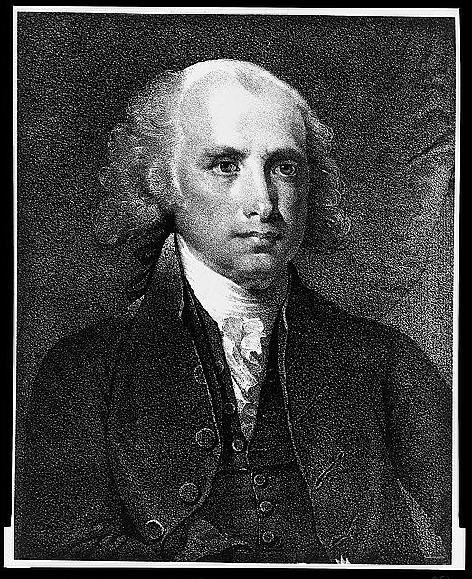 James Madison, fourth President of the United States.