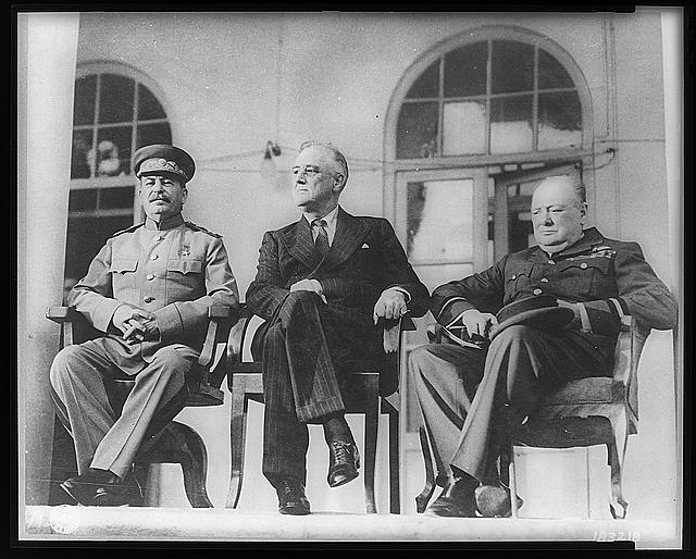 Roosevelt, Stalin, and Churchill