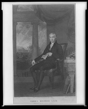 James Monroe, L.L.D., President of the United States
