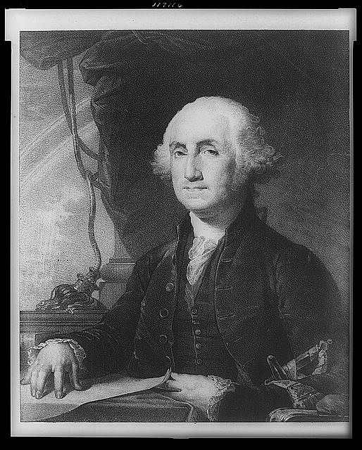 George Washington, first president of the United States.