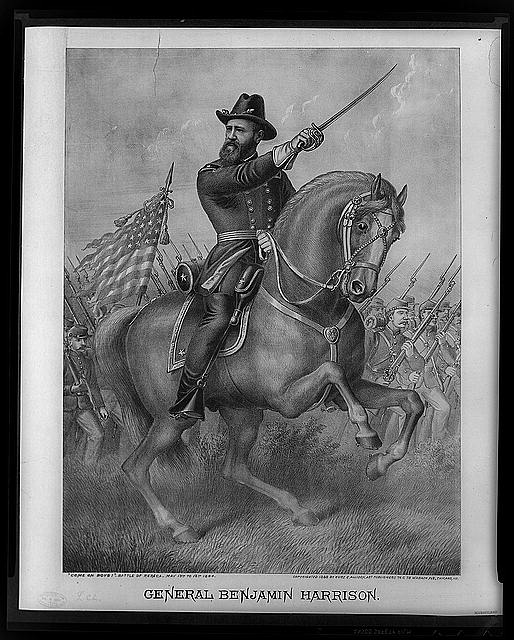 General Benjamin Harrison - 'Come on boys!'