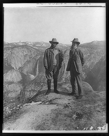 Theodore Roosevelt and John Muir